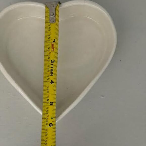 Vintage Perugina Heart Shaped Floral Ceramic Jewelry Box By La Castellana Italy - Picture 7 of 12